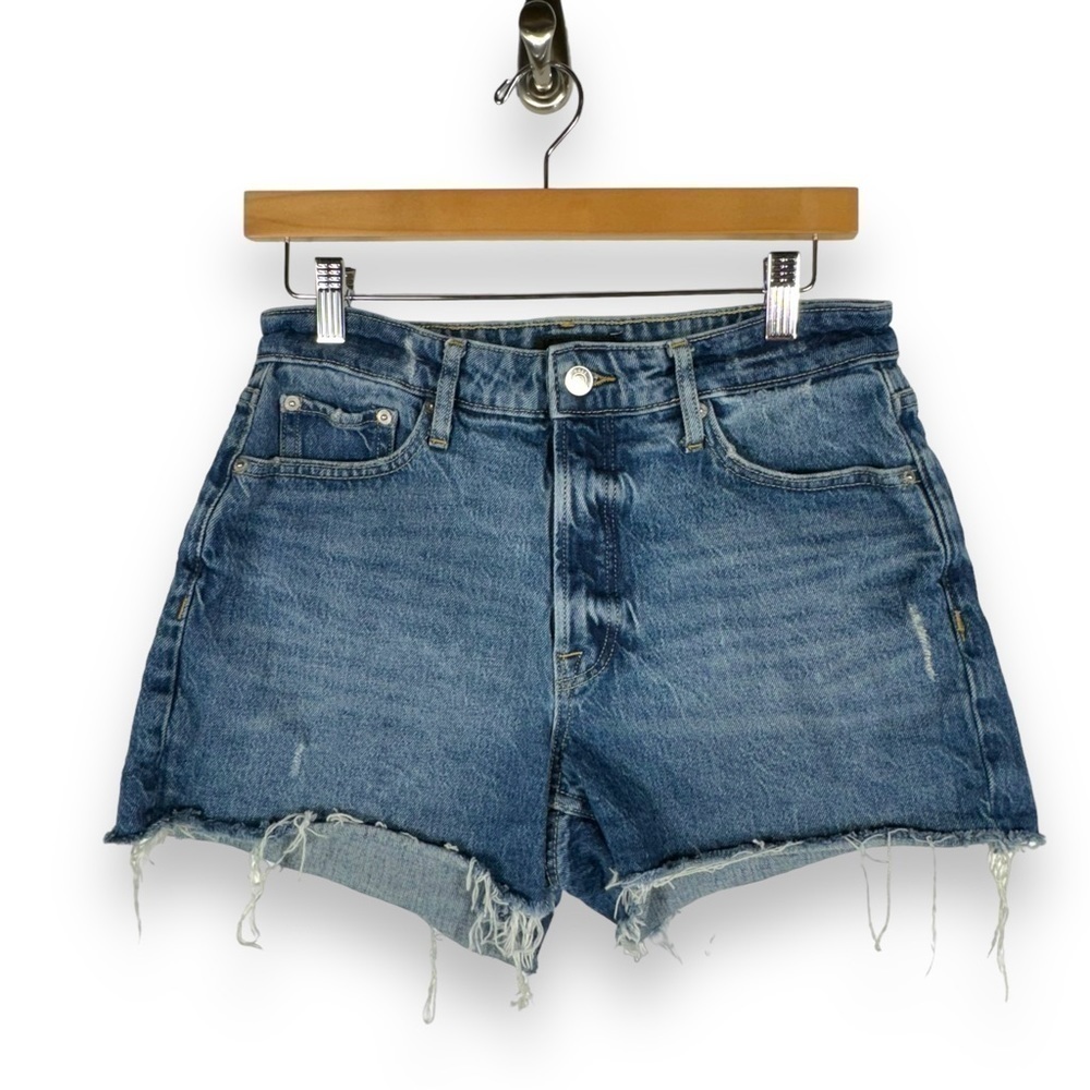 4 for $20 SALE! Free Assembly Mid Rise 90’s Cut Off Shorts, Med.Wash, Size 6
